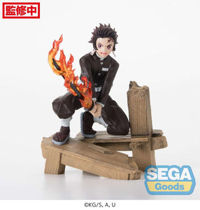 Demon Slayer Kimetsu No Yaiba Tanjiro Swordsmith Village Xross Link Figure