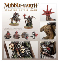 Load image into Gallery viewer, The Lord Of The Rings Orc Shaman on Warg