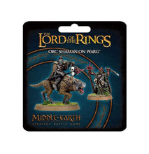 Load image into Gallery viewer, The Lord Of The Rings Orc Shaman on Warg