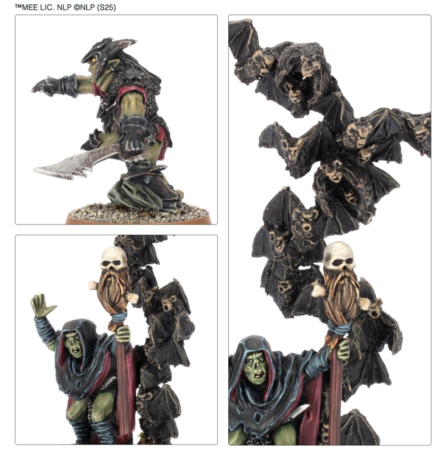 The Lord Of The Rings Durburz & Druzhag Goblins of Moria
