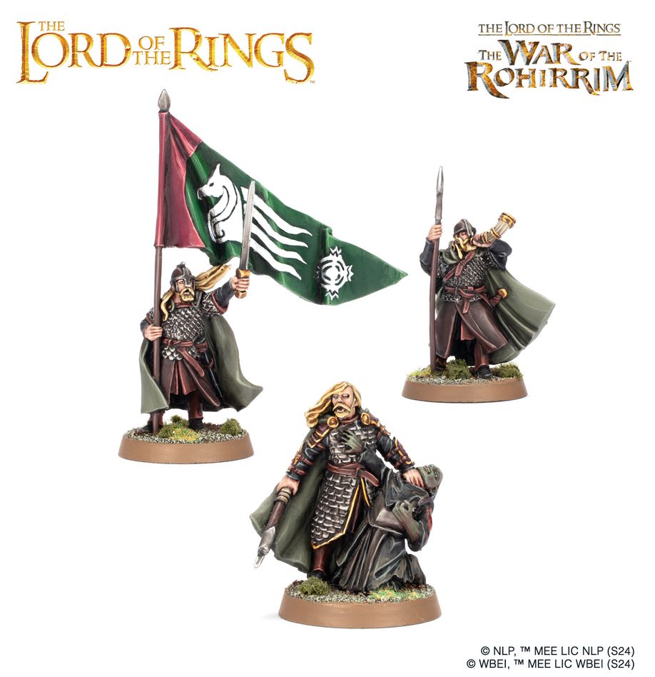 The Lord Of The Rings Rohan Commanders