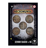 Necromunda 32mm Bases x10