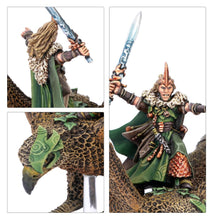 Load image into Gallery viewer, Warhammer The Old World Wood Elf Realms Wood Elf Noble On Great Eagle