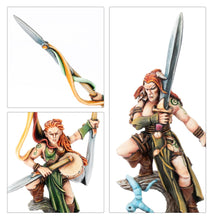 Load image into Gallery viewer, Warhammer The Old World Wood Elf Realms Wardancer Troupe Command