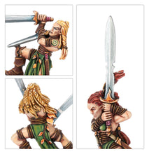 Load image into Gallery viewer, Warhammer The Old World Wood Elf Realms Wardancer Troupe