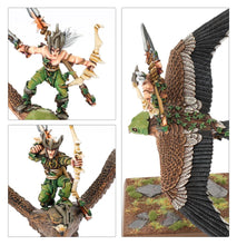 Load image into Gallery viewer, Warhammer The Old World Wood Elf Realms Warhawk Riders