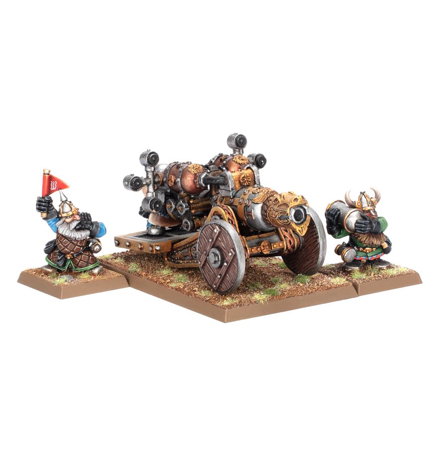 Warhammer The Old World Dwarfen Mountain Holds Flame Cannon