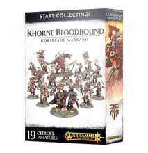 Load image into Gallery viewer, Start Collecting Khorne Bloodbound Goreblade Warband