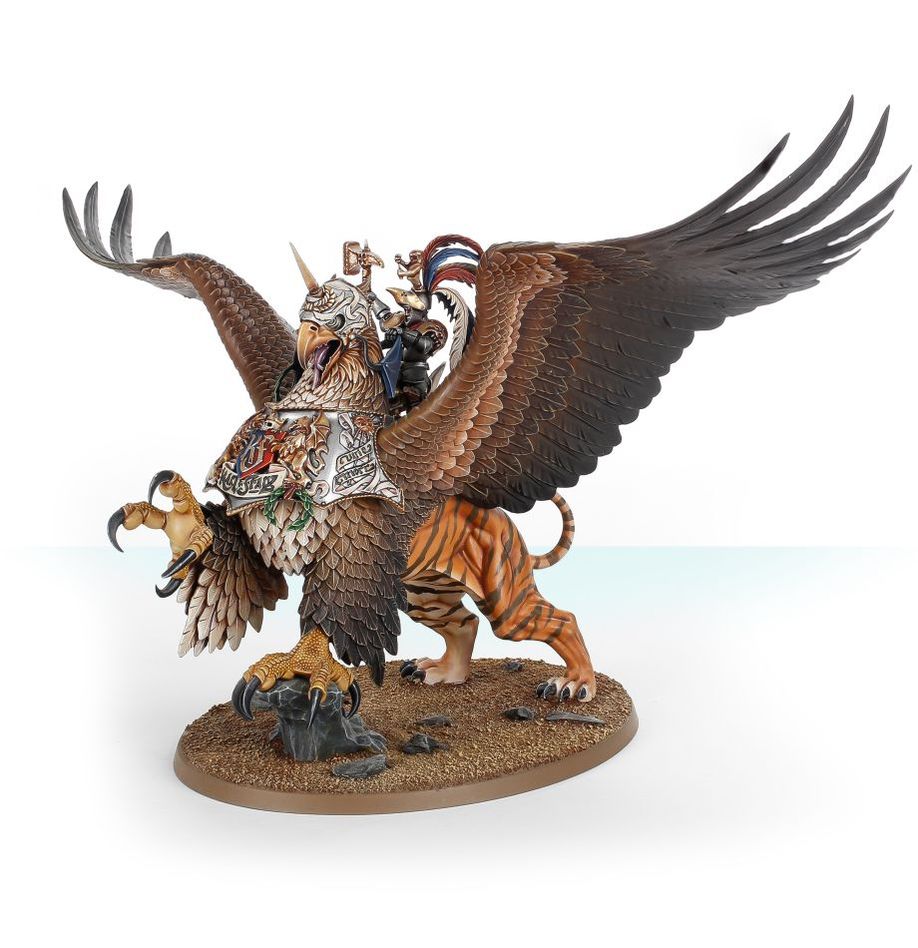 Cities Of Sigmar Freeguild General On Griffon / Karl Franz On Deathclaw