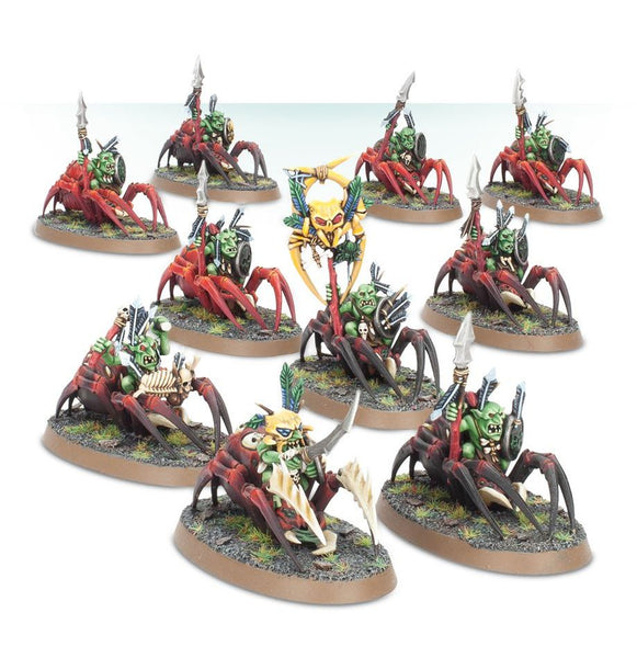 Gloomspite Gitz Grot Spider Riders – Travelling Man UK