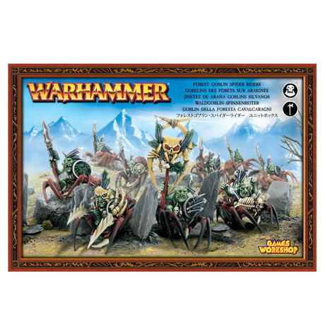 Gloomspite Gitz Grot Spider Riders