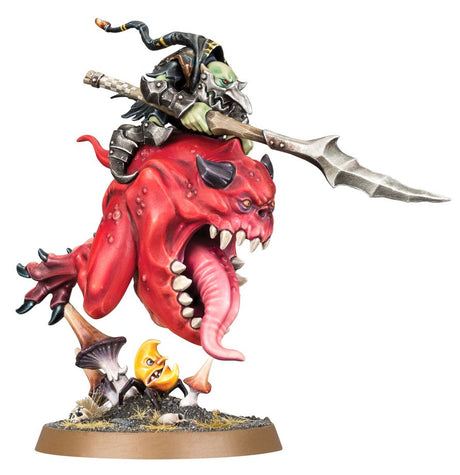 Gloomspite Gitz Loonboss On Giant Cave Squig