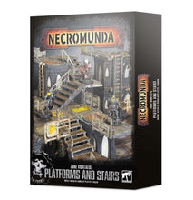 Load image into Gallery viewer, Necromunda Zone Mortalis Platforms And Stairs