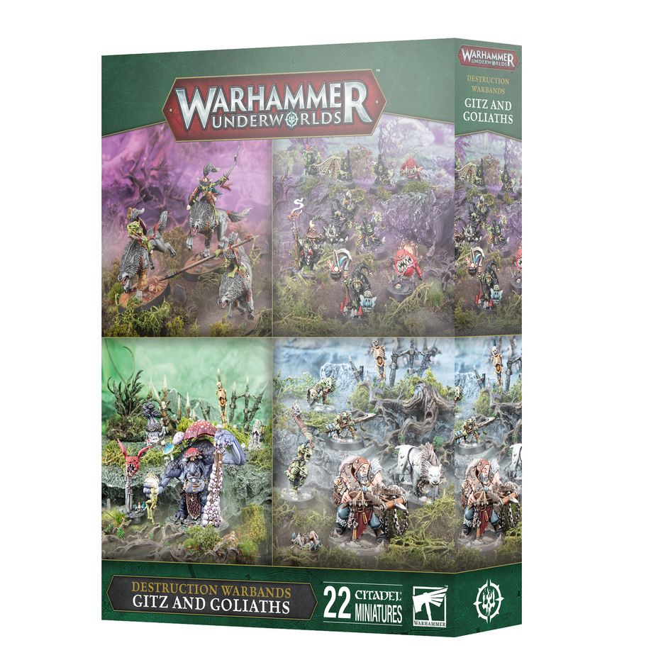 Warhammer Underworlds Gitz and Goliaths