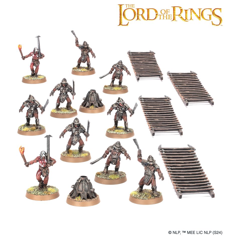 The Lord Of The Rings Uruk-Hai Demolition Team Siege Troops