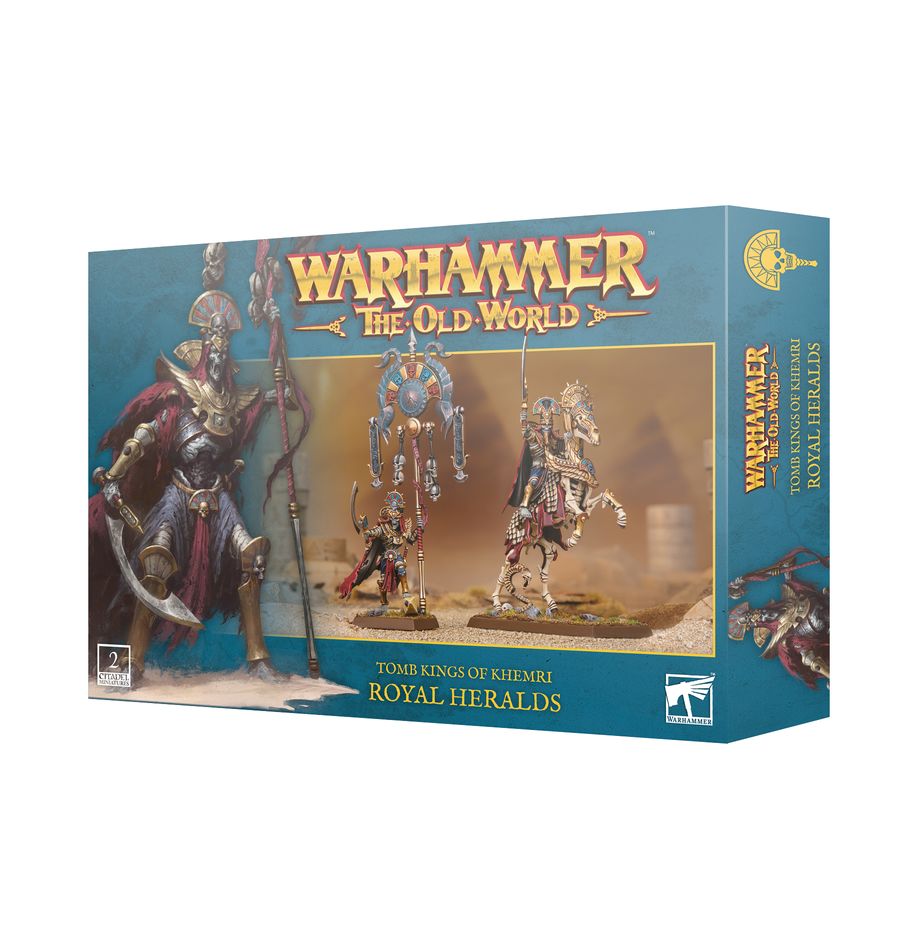 Warhammer The Old World Tomb Kings of Kremri Royal Heralds