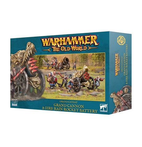 Warhammer The Old World Grand Cathay Grand Cannon & Fire Rain Rocket Battery
