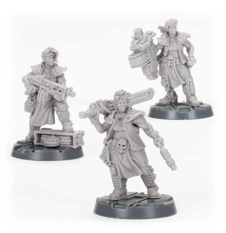 Necromunda Orlock Champion And Gangers