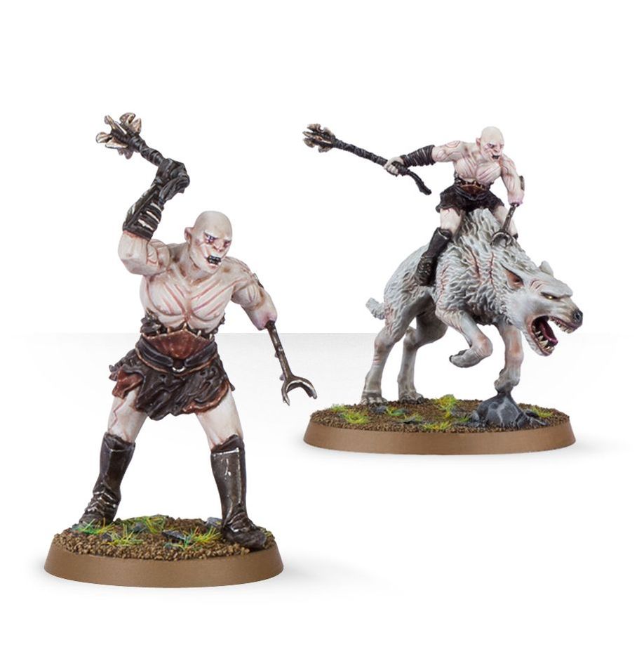 The Lord Of The Rings Azog Foot & Mounted