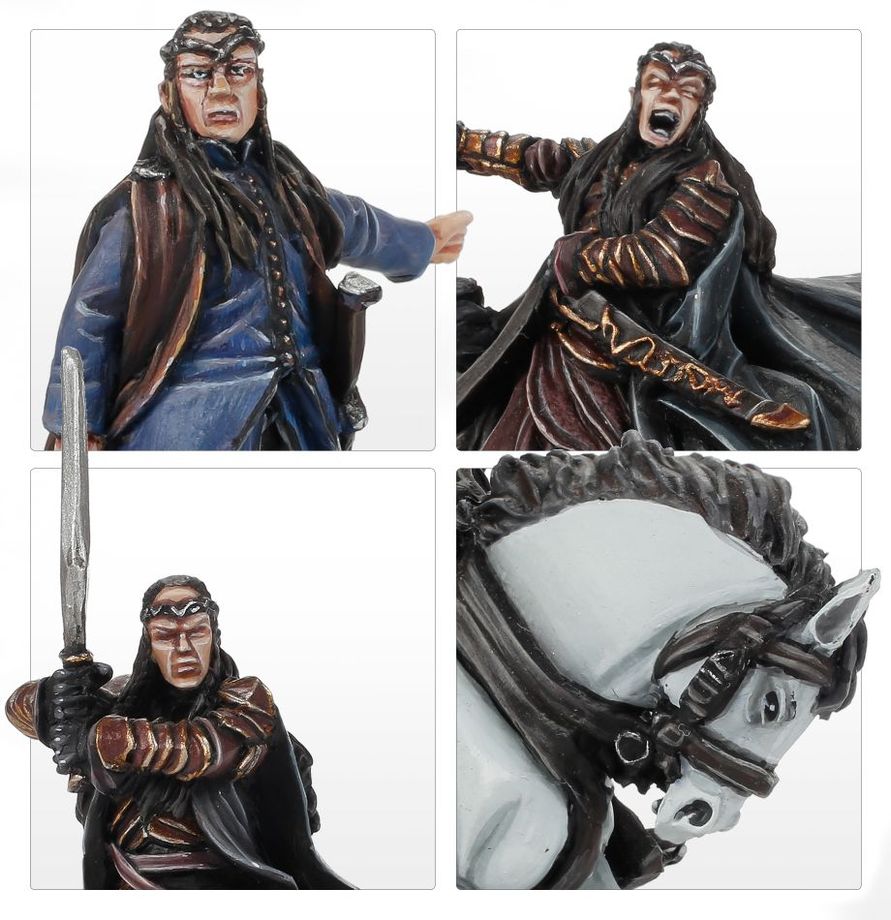 The Lord Of The Rings Elrond and Lindir Lords of Rivendell