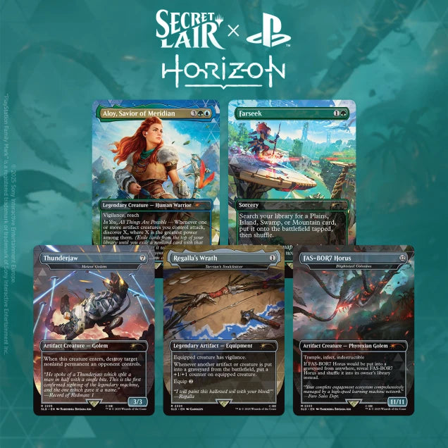 Magic The Gathering: Secret Lair x Playstation Horizon: Into the Forbidden West