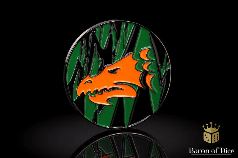 Baron Of Dice 40mm Objective Coin Drake