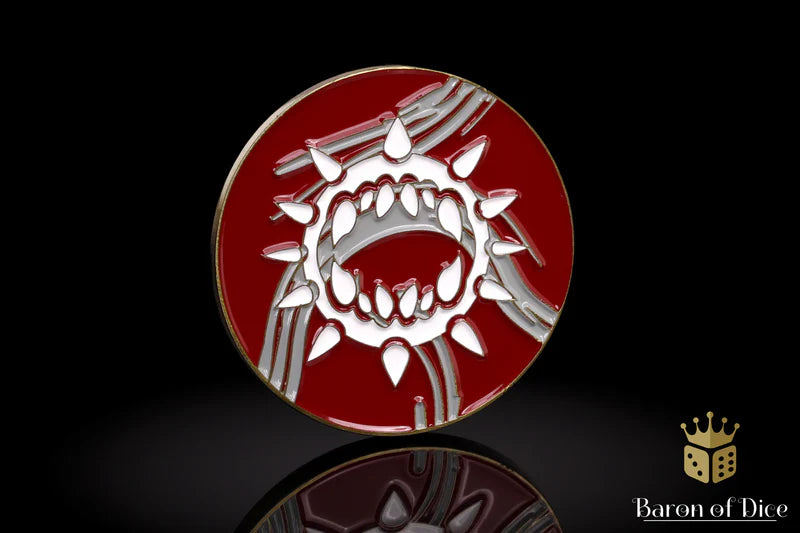 Baron Of Dice 40mm Objective Coin Carnage