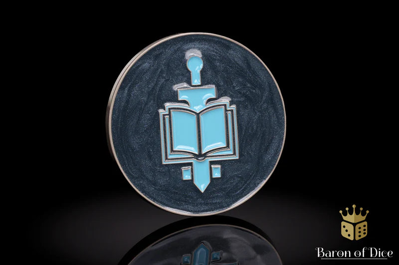 Baron Of Dice 40mm Objective Coin Warrior Knights