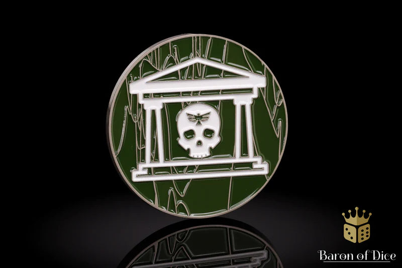 Baron Of Dice 40mm Objective Coin Military Gate