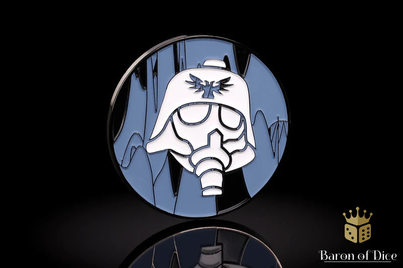 Baron Of Dice 40mm Objective Coin Helmet