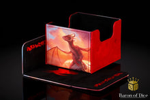 Load image into Gallery viewer, Baron of Dice Red Dragon 100+ XL Deck Box