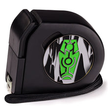 Load image into Gallery viewer, Baron Of Dice Wargaming Tape Measure Coin Green Coffin