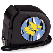 Load image into Gallery viewer, Baron Of Dice Wargaming Tape Measure Coin Compatible Snow Wolf