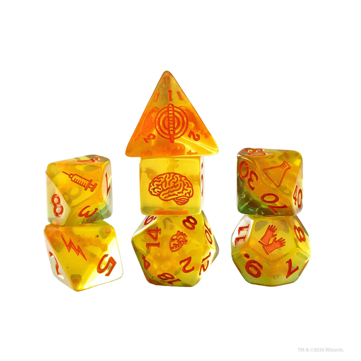 Dungeons & Dragons Adventure Dice by Sirius Dice: Darklord - Viktra Mordenheim