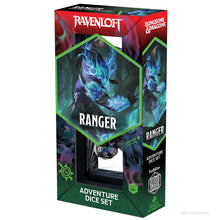Load image into Gallery viewer, Dungeons &amp; Dragons Adventure Dice by Sirius Dice: Ranger (Black, Blue)