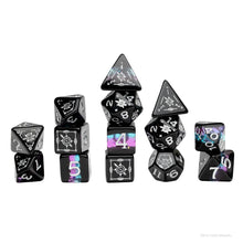 Load image into Gallery viewer, Dungeons &amp; Dragons Adventure Dice by Sirius Dice: Ranger (Black, Blue)