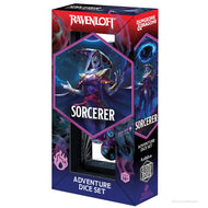 Dungeons & Dragons Adventure Dice by Sirius Dice: Sorcerer (Purple)