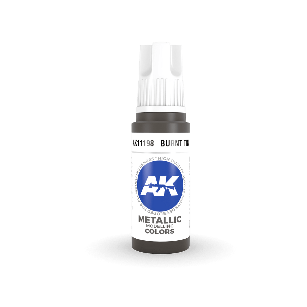 AK Interactive Burnt Tin 17ml