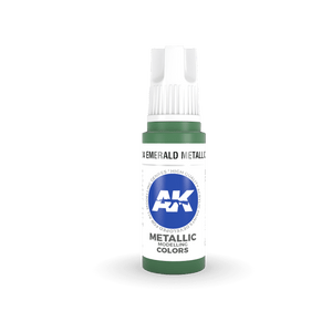 AK Interactive Emerald Metallic Green 17ml