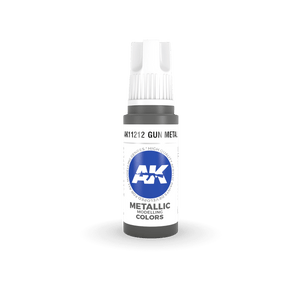 AK Interactive Gun Metal 17ml
