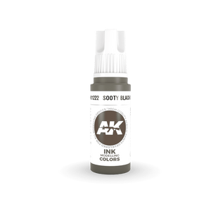 AK Interactive Sooty Black Ink 17ml