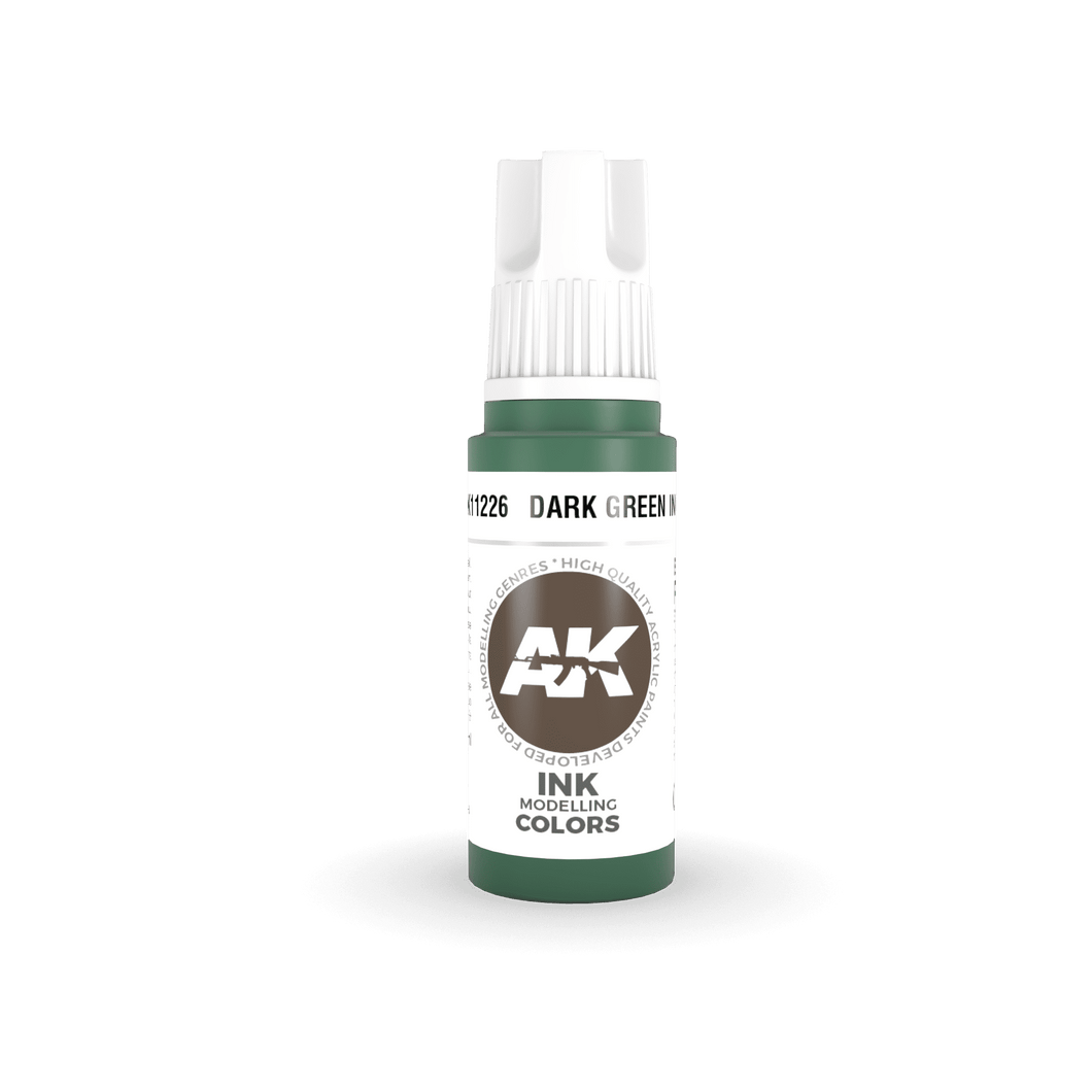 AK Interactive Dark Green Ink 17ml