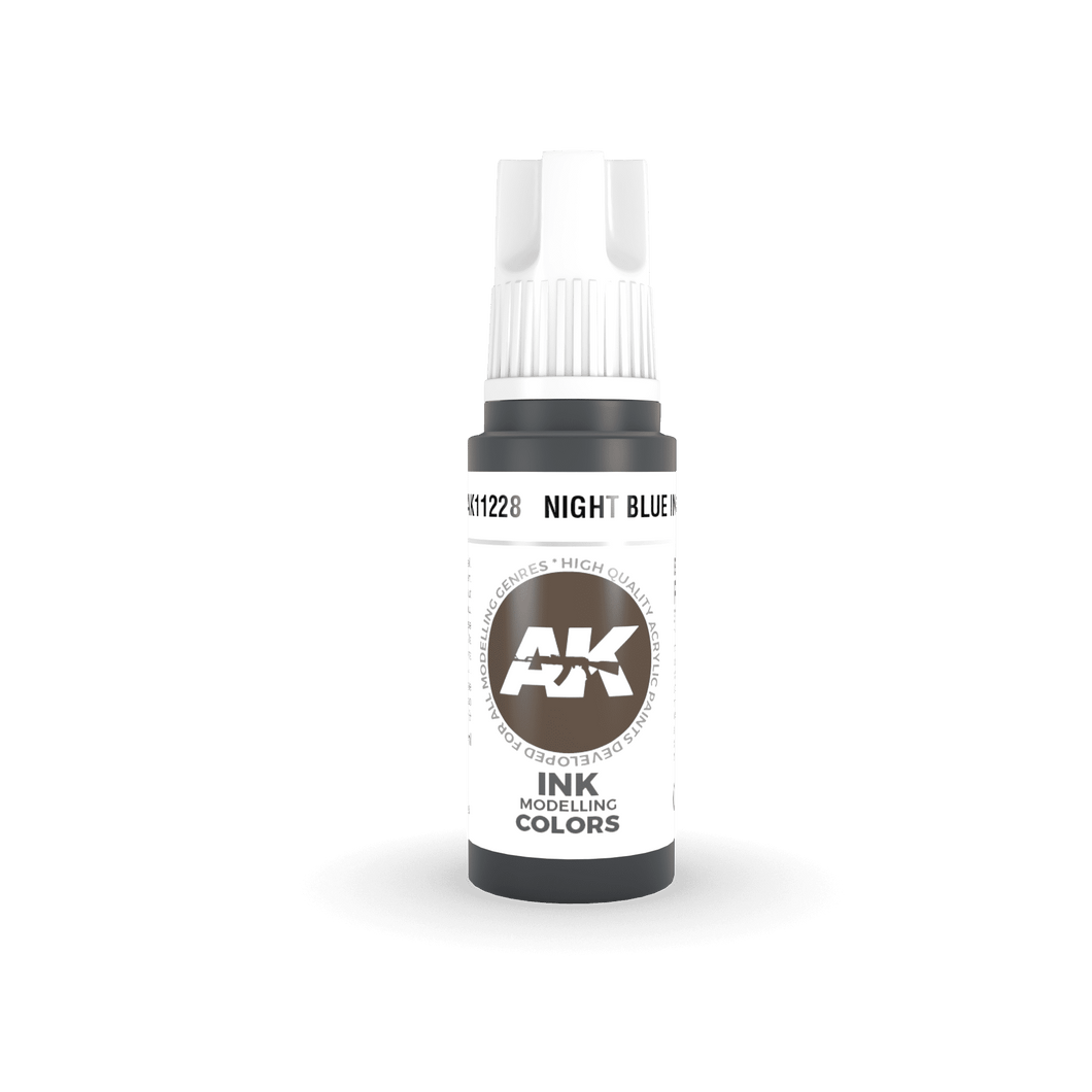 AK Interactive Night Blue Ink 17ml