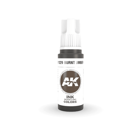 AK Interactive Burnt Umber Ink 17ml
