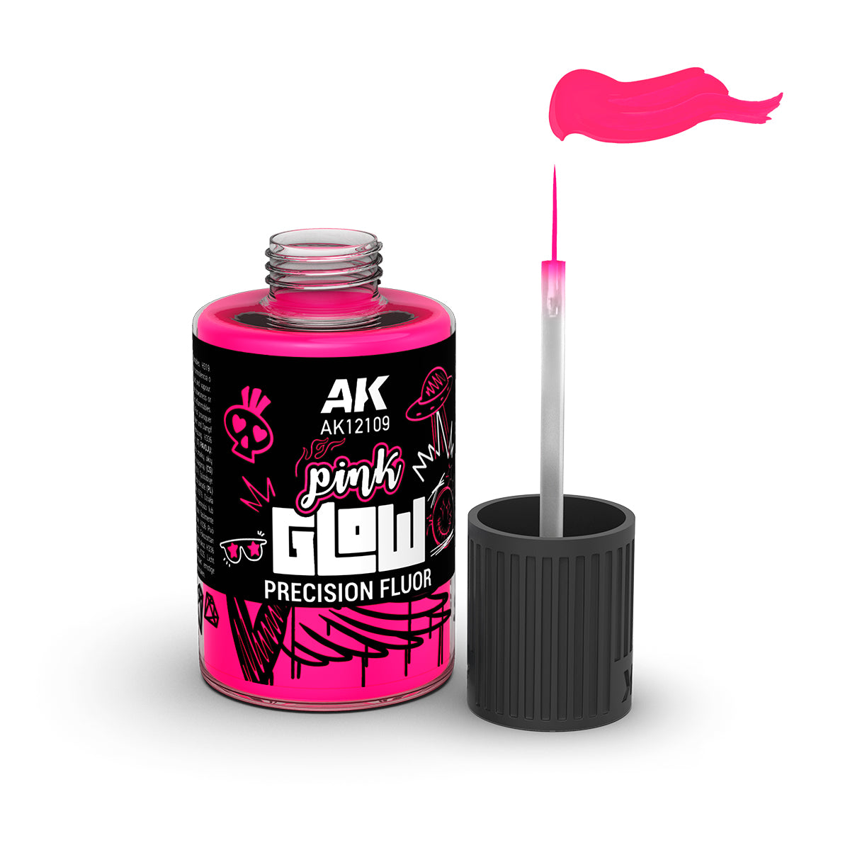 AK Interactive Pink Glow Precision Base