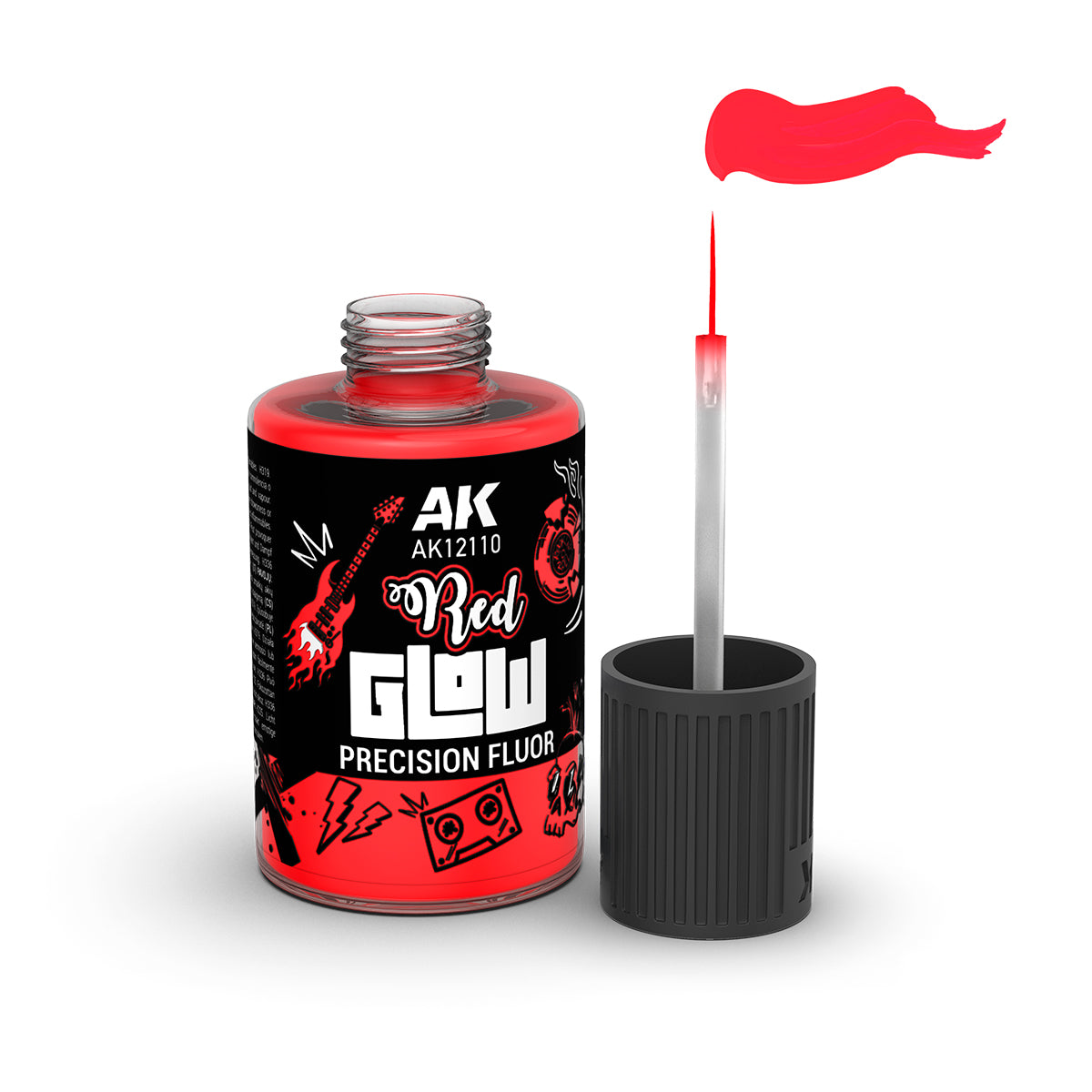 AK Interactive Red Glow Precision Base