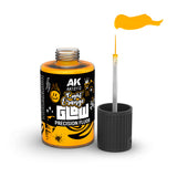 AK Interactive Light Orange Glow Precision Base