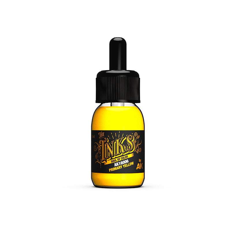 AK Interactive Inks - Primary Yellow 30ml