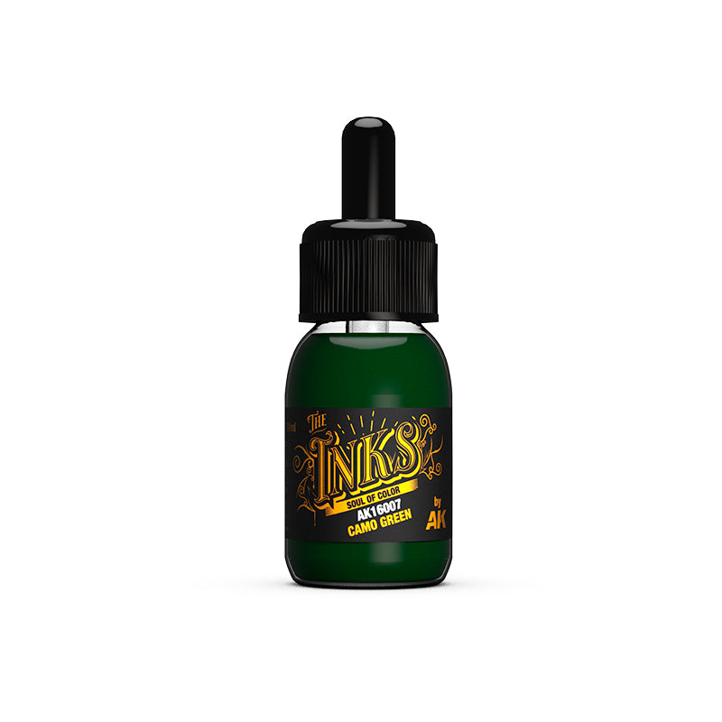 AK Interactive Inks - Camo Green 30ml
