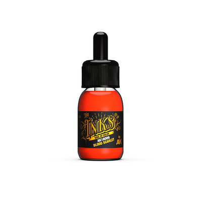 AK Interactive Inks - Blood Scarlet 30ml